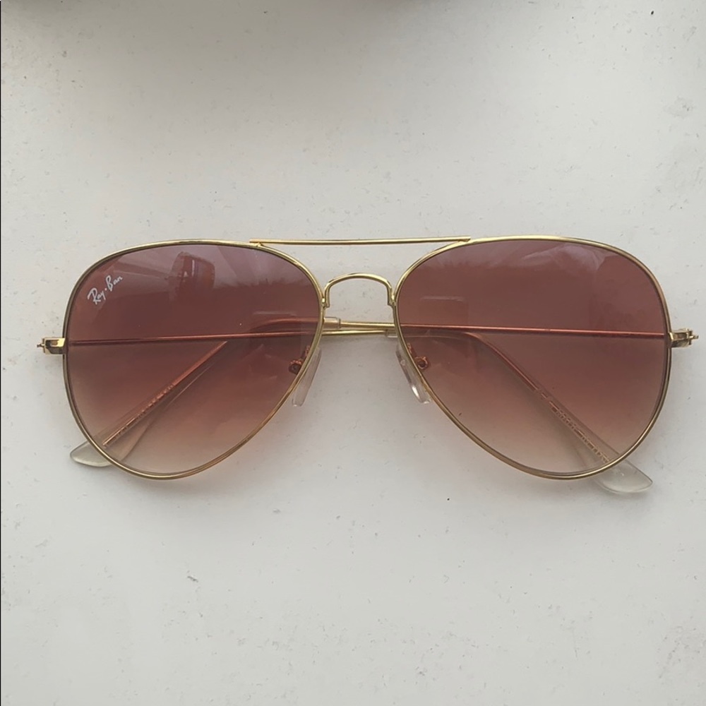 Ray Ban aviators in size 58